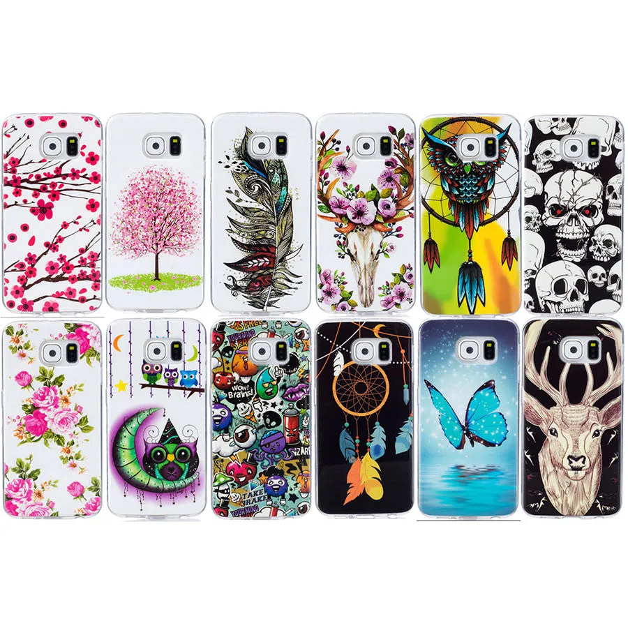 Ultra Thin Slim  Luminous Cover For Samsung Galaxy