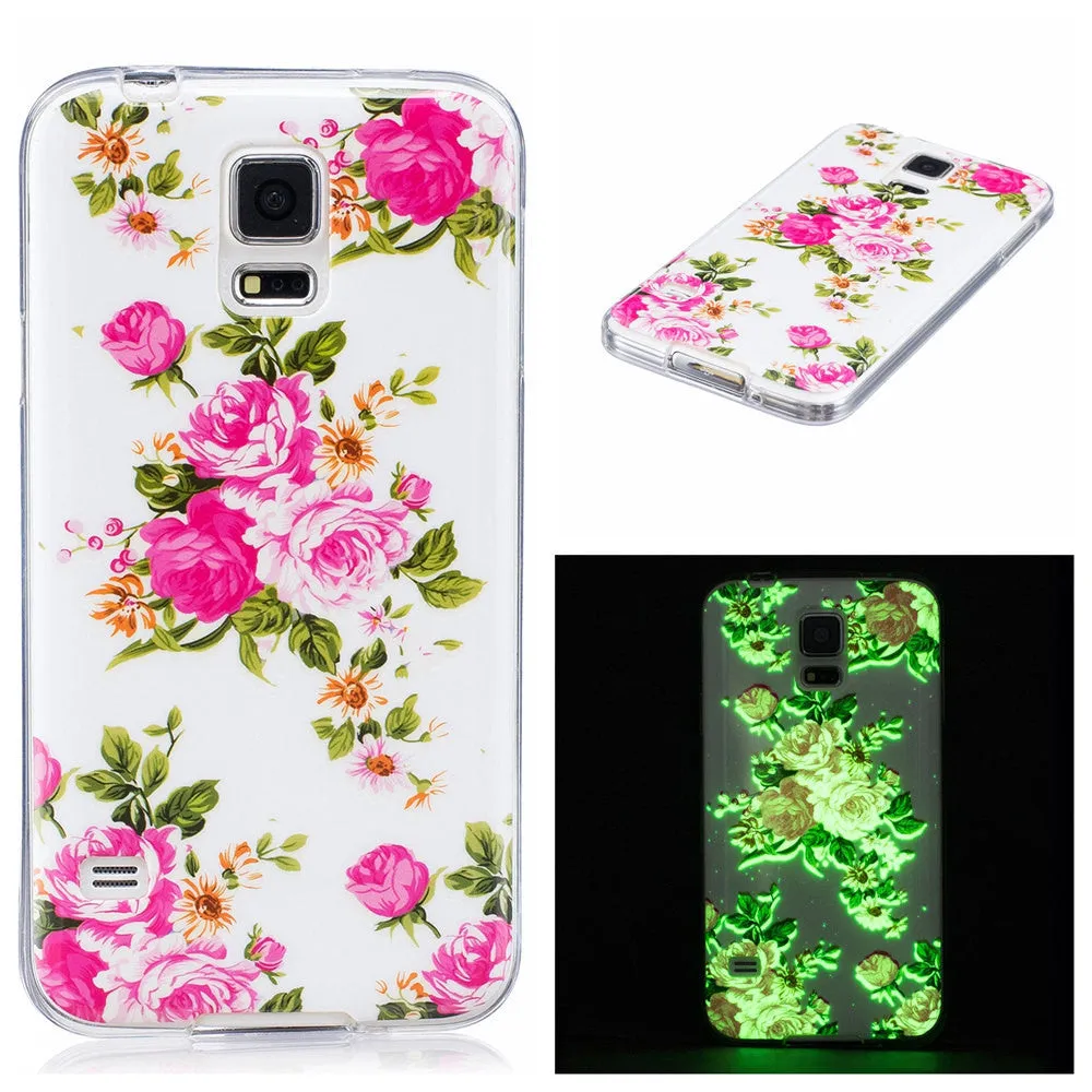 Ultra Thin Slim  Luminous Cover For Samsung Galaxy