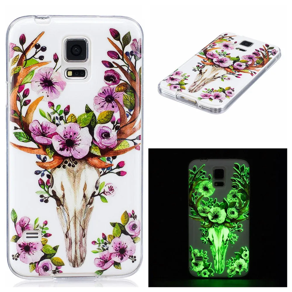 Ultra Thin Slim  Luminous Cover For Samsung Galaxy