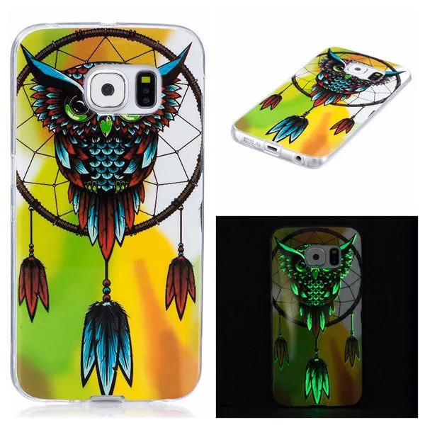 Ultra Thin Slim  Luminous Cover For Samsung Galaxy