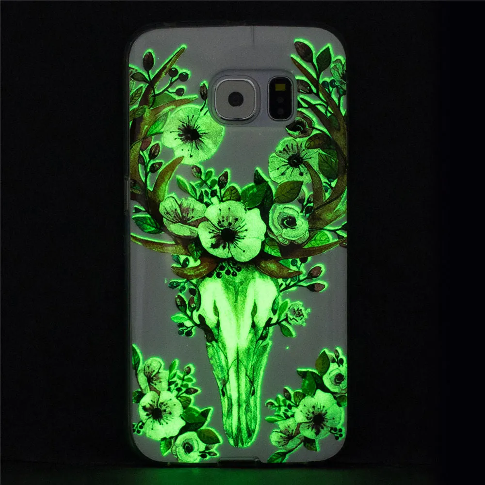 Ultra Thin Slim  Luminous Cover For Samsung Galaxy