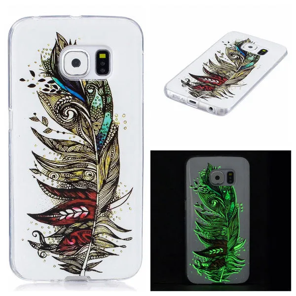 Ultra Thin Slim  Luminous Cover For Samsung Galaxy