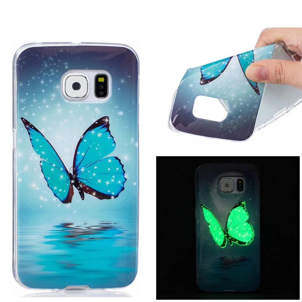 Ultra Thin Slim  Luminous Cover For Samsung Galaxy