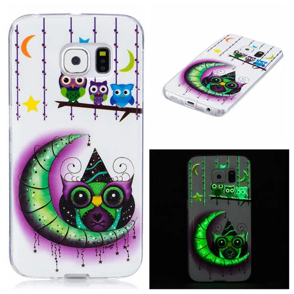 Ultra Thin Slim  Luminous Cover For Samsung Galaxy
