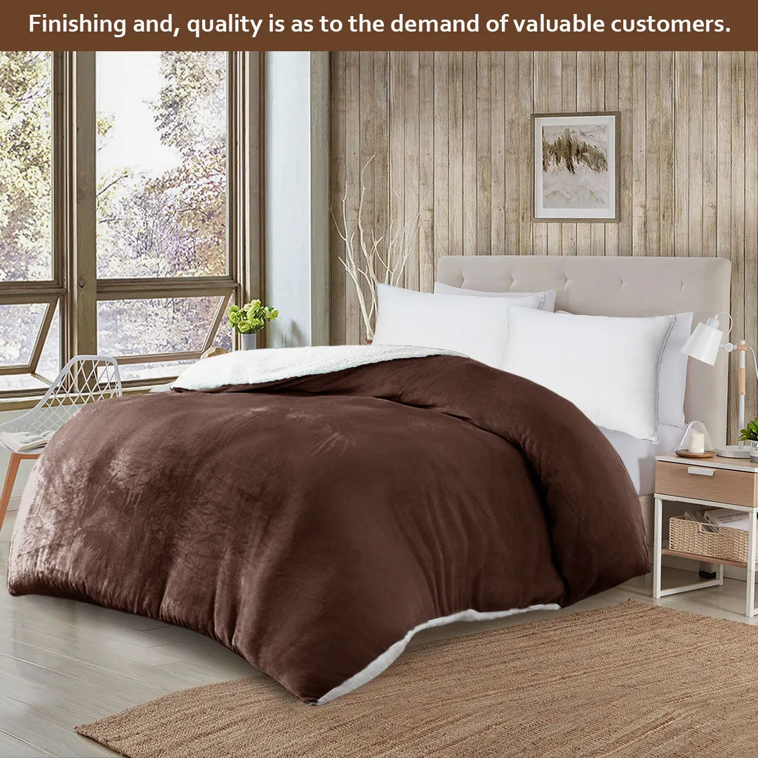 Ultrasoft & Warm Sherpa Razaye/Quilt