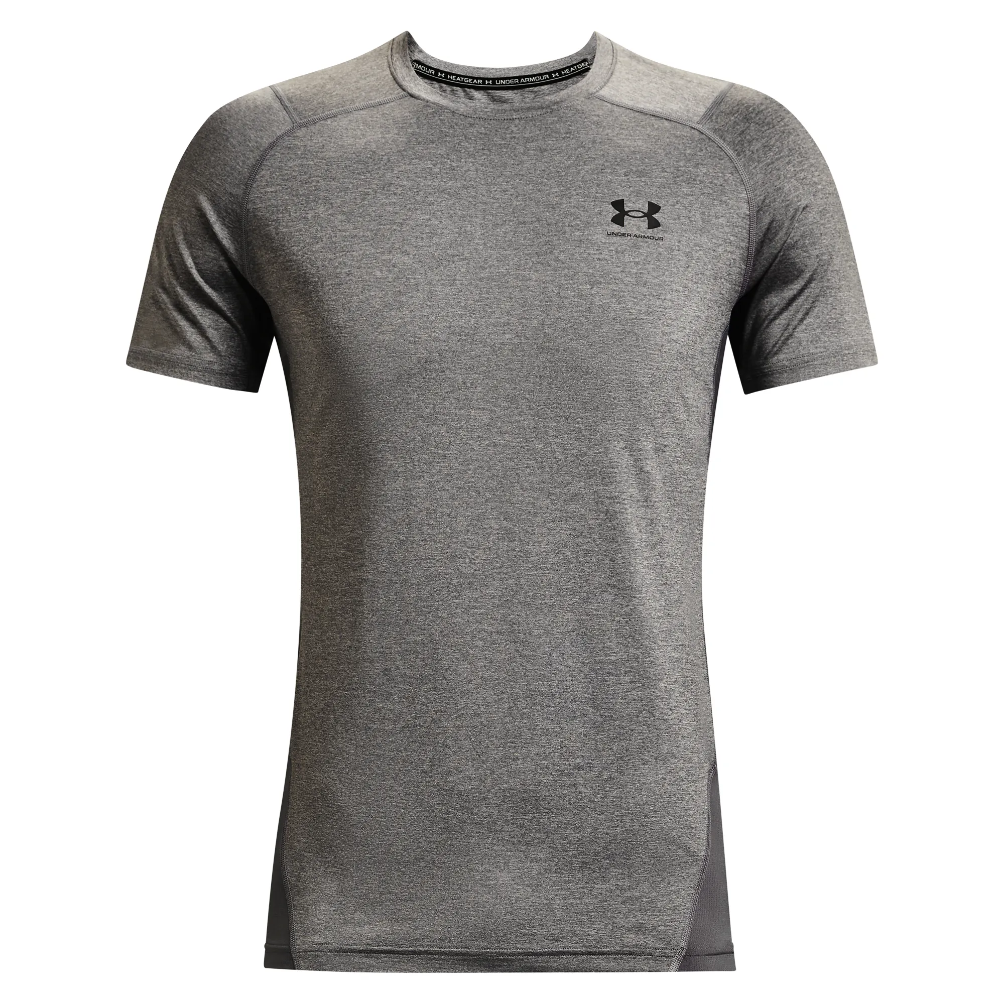 Under Armour Men&#x27;s UA HG Armour Fitted Short Sleeve Carbon Heather | Buy Under Armour Men&#x27;s UA HG Armour Fitted Short Sleeve Carbon Heather here | Outnorth