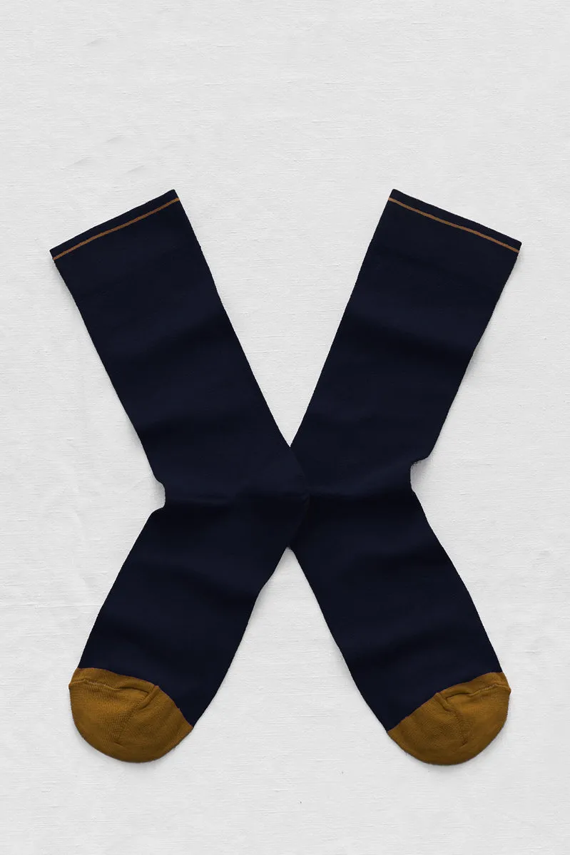 UNI 50 Dark Navy Socks