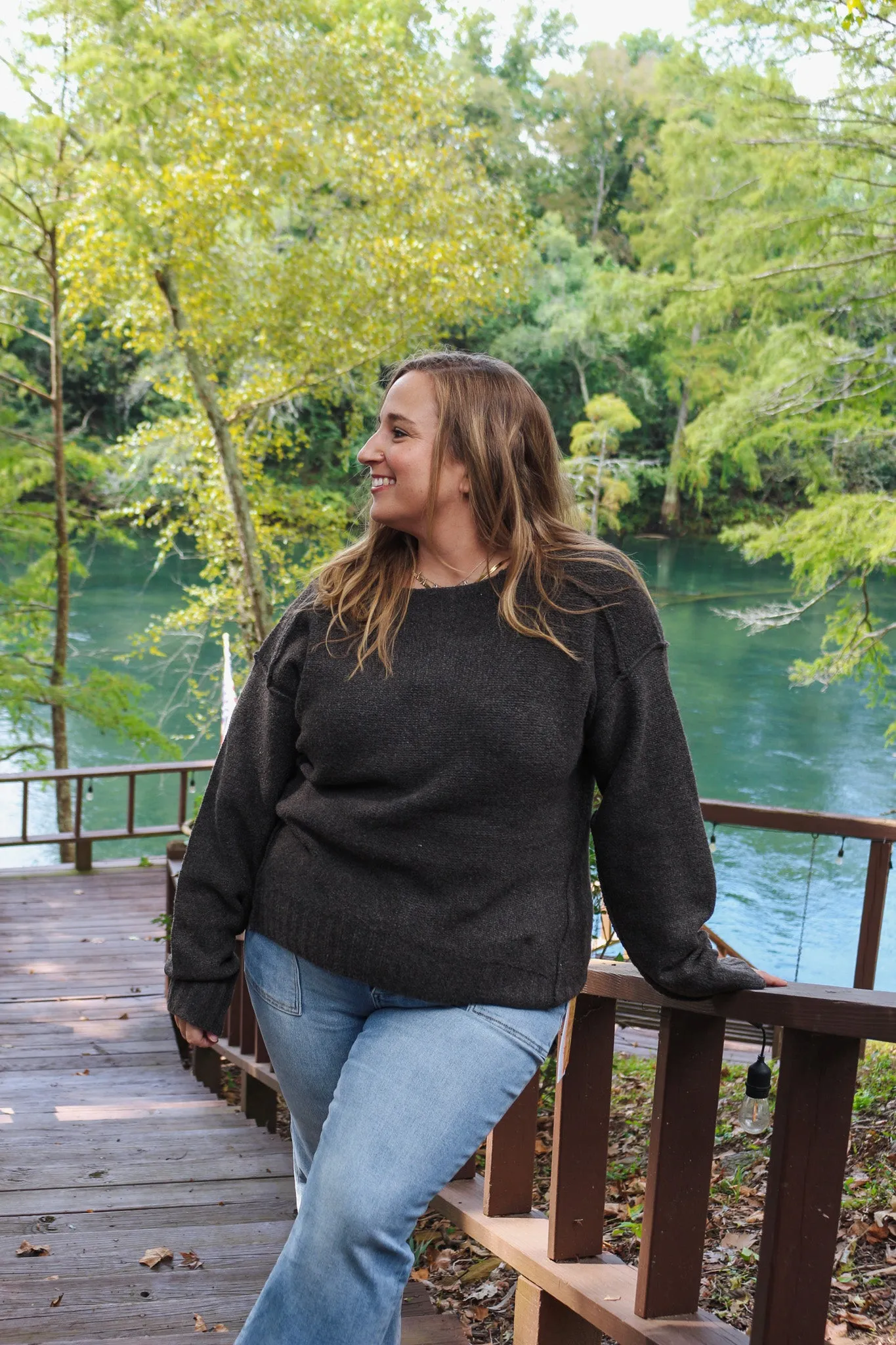 Unique Love Knit Sweater -2 Colors