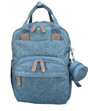 Unisex Backpack Concealed Carry Diaper Bag