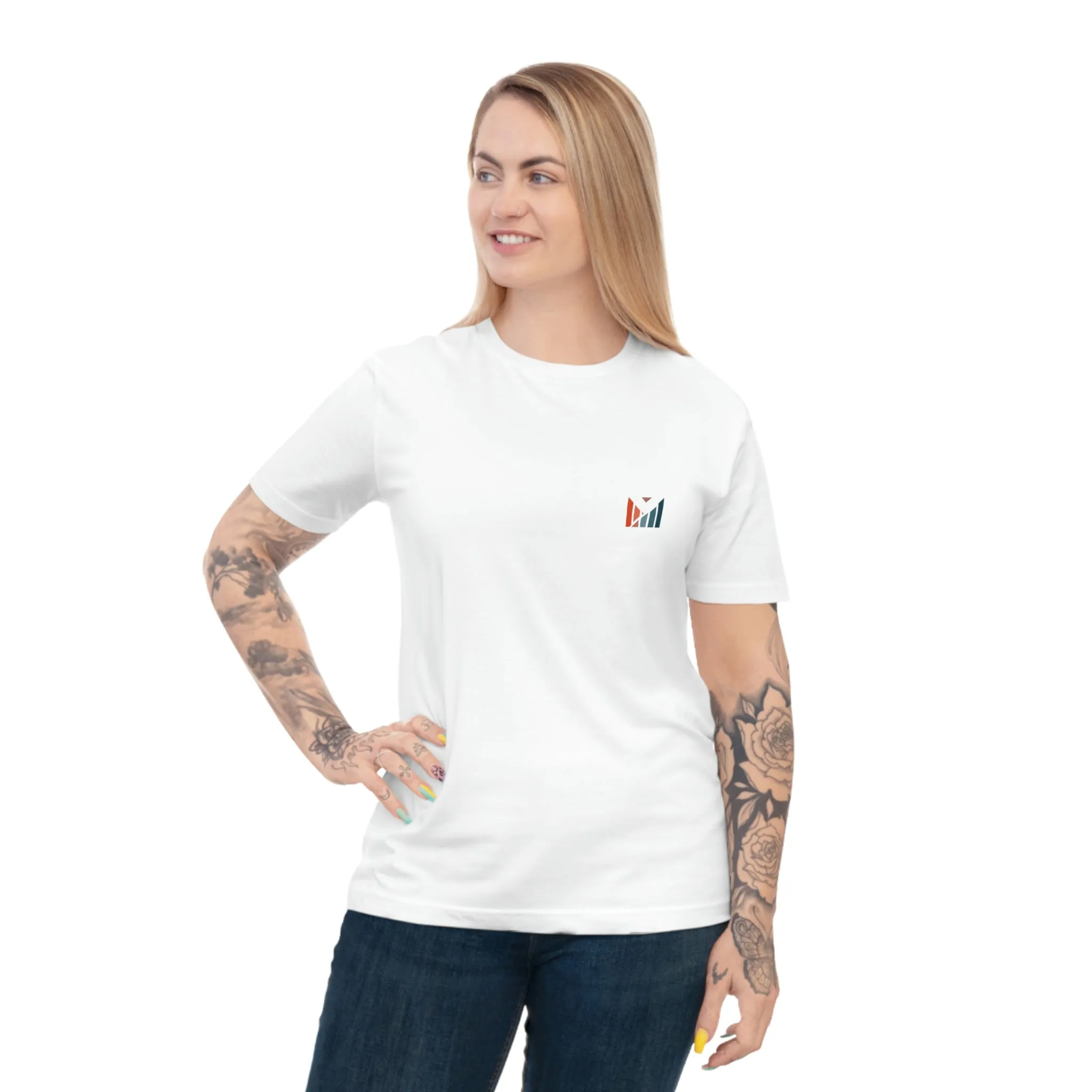 Unisex Classic Organic & Ecofriendly Jersey T-shirt - Keep Life Simple & Don't Just Work Hard (shipping from Slovenia)