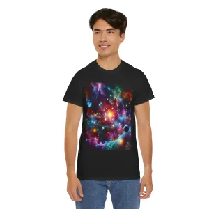 Unisex Cotton T-shirt-Space