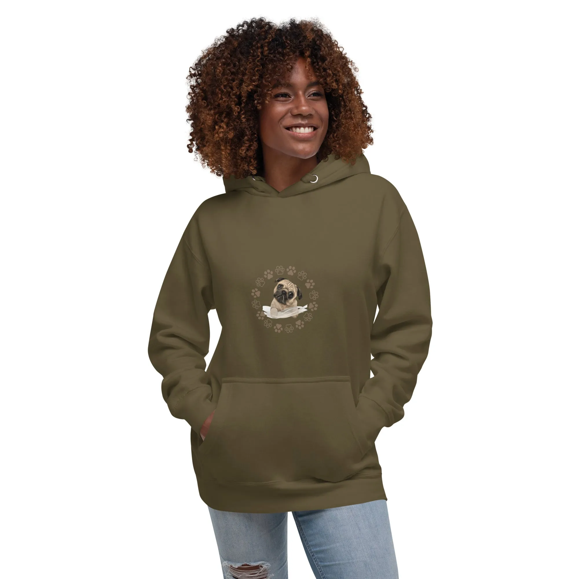 Unisex Hoodie / Boston terrier lovers gift / Unique dog lovers gift / Boston terrier gift