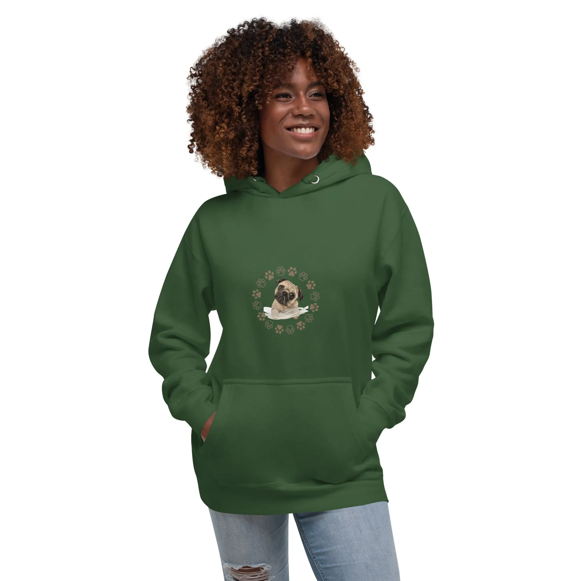 Unisex Hoodie / Boston terrier lovers gift / Unique dog lovers gift / Boston terrier gift