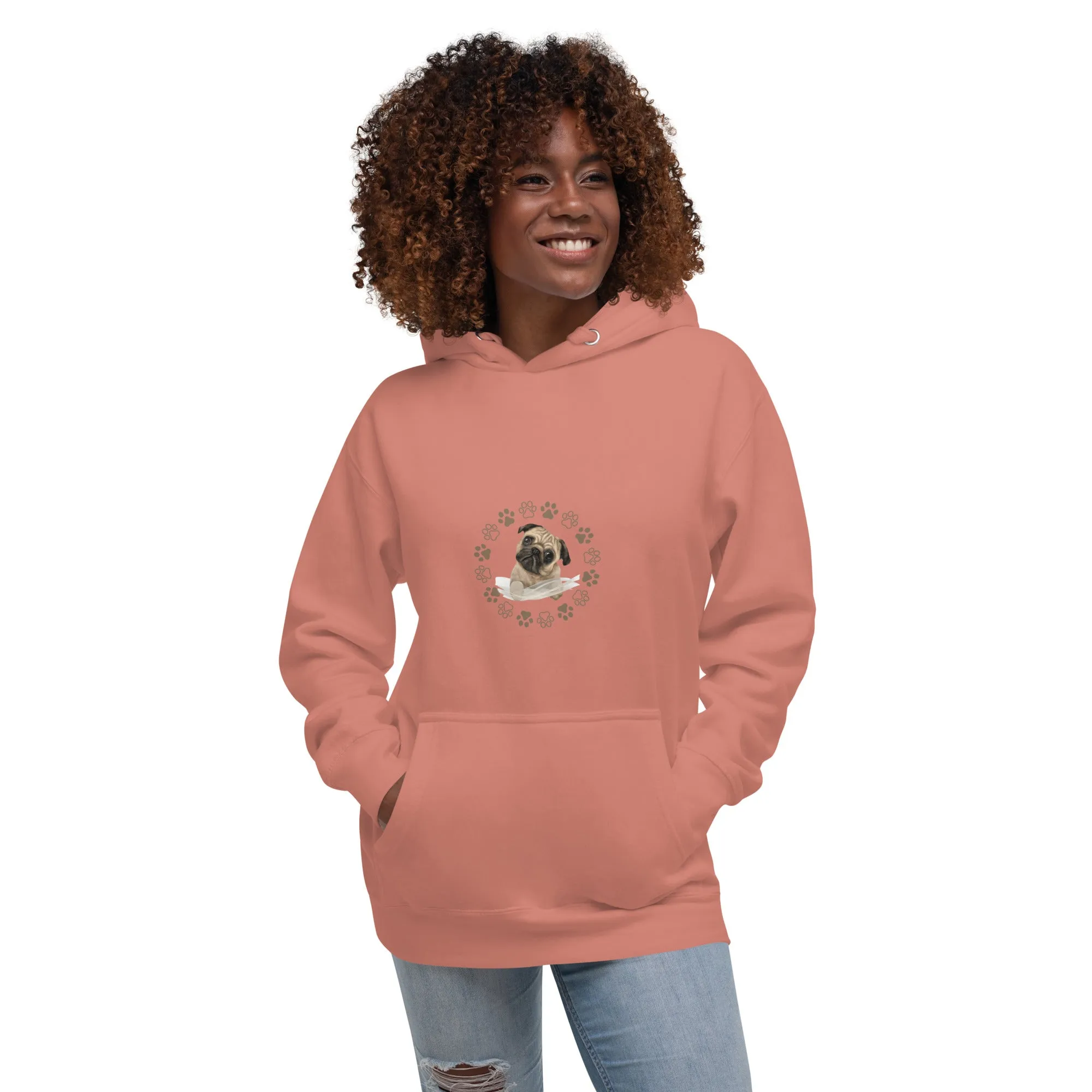 Unisex Hoodie / Boston terrier lovers gift / Unique dog lovers gift / Boston terrier gift