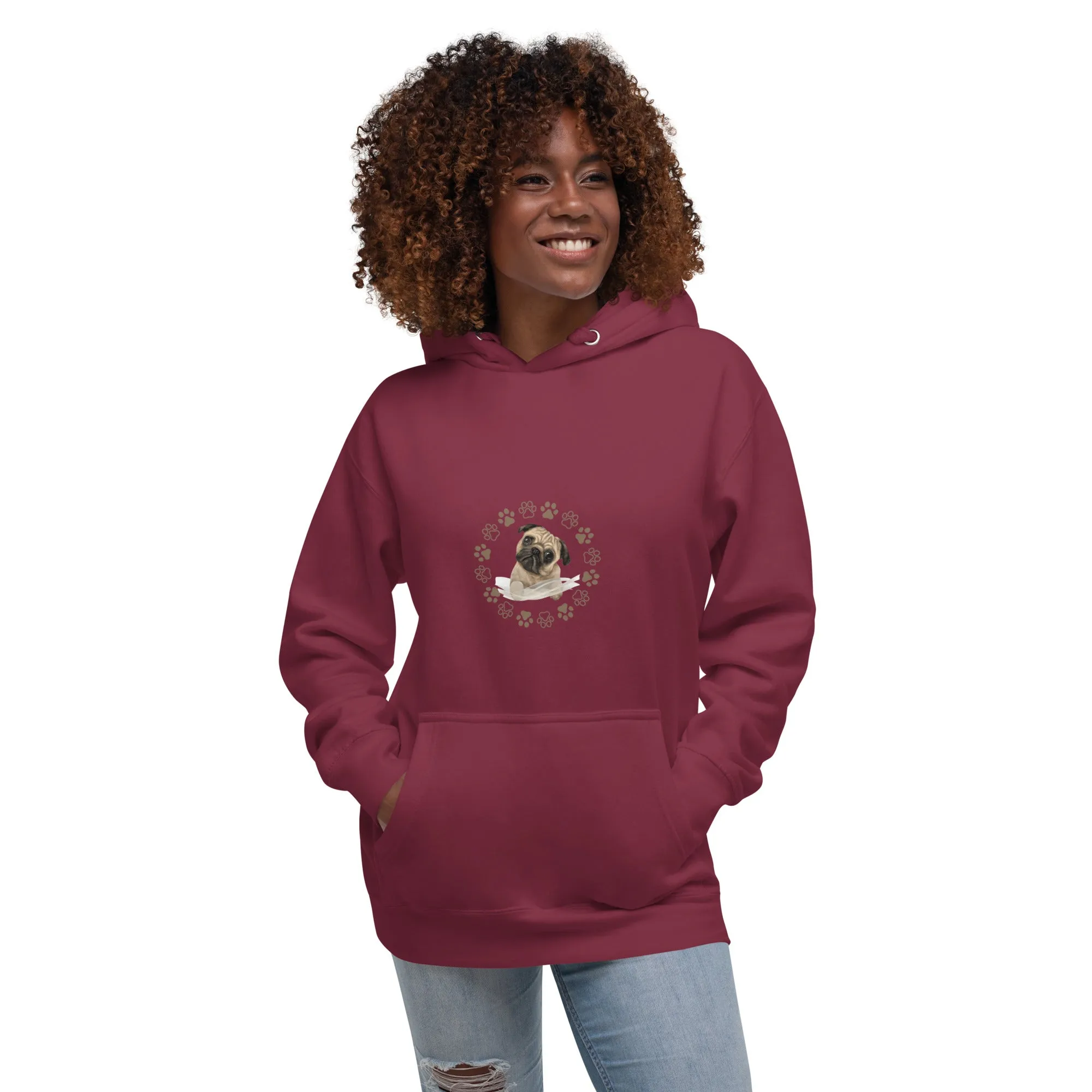 Unisex Hoodie / Boston terrier lovers gift / Unique dog lovers gift / Boston terrier gift