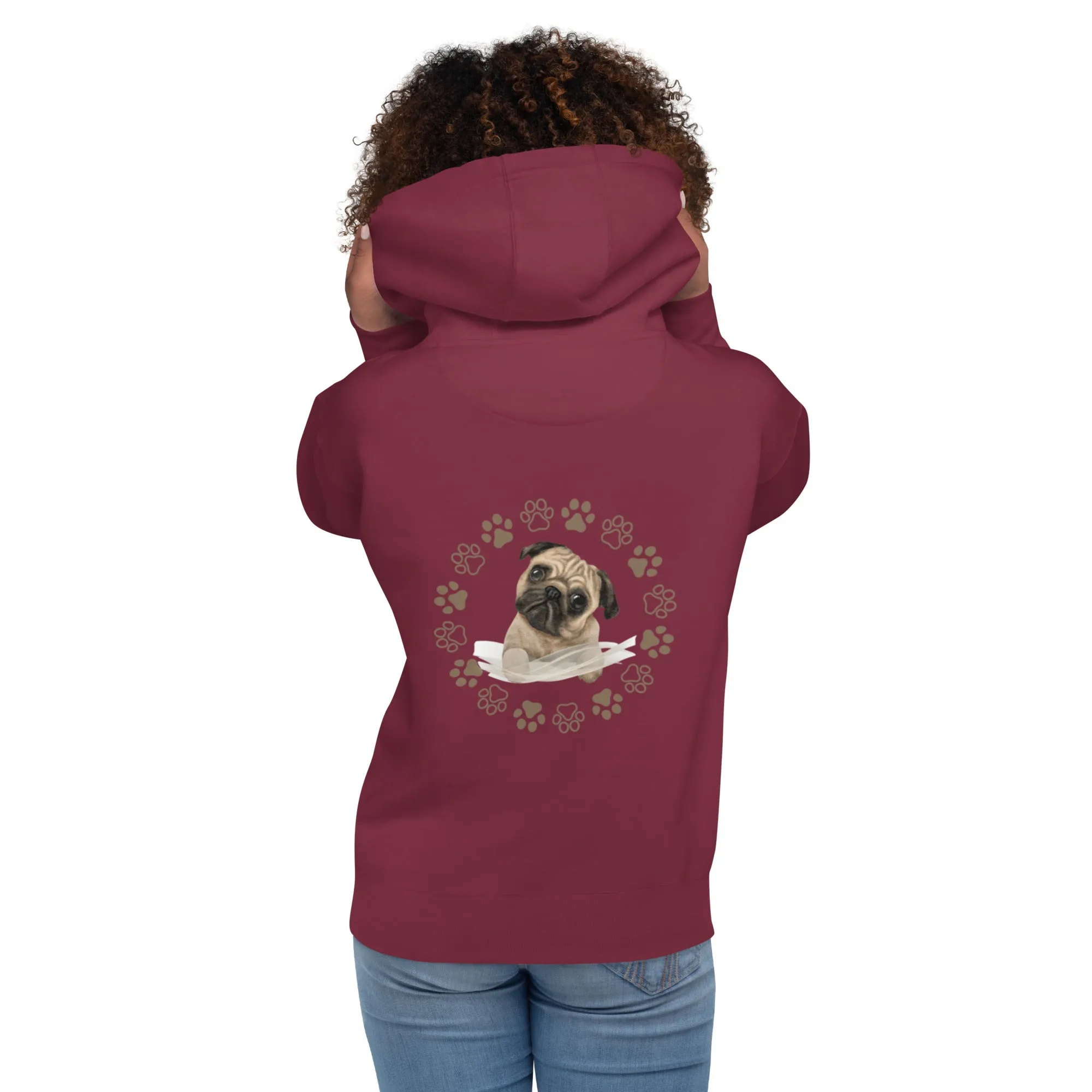 Unisex Hoodie / Boston terrier lovers gift / Unique dog lovers gift / Boston terrier gift