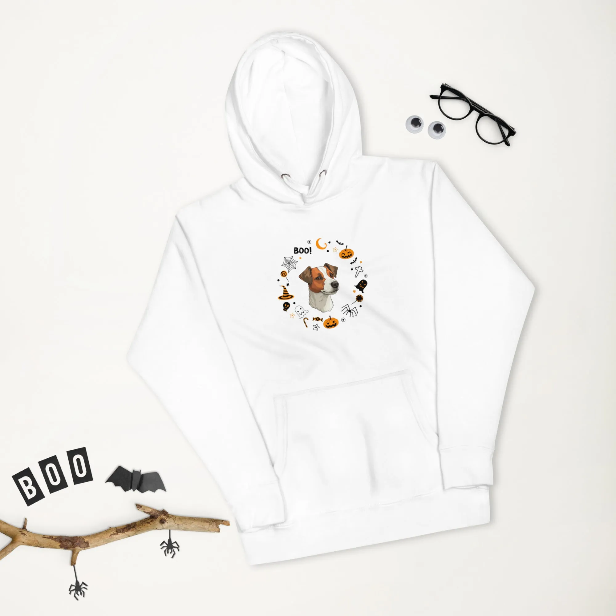 Unisex Hoodie / Jack Russel terrier gift / Parson Russel dog Halloween gift for dog lovers