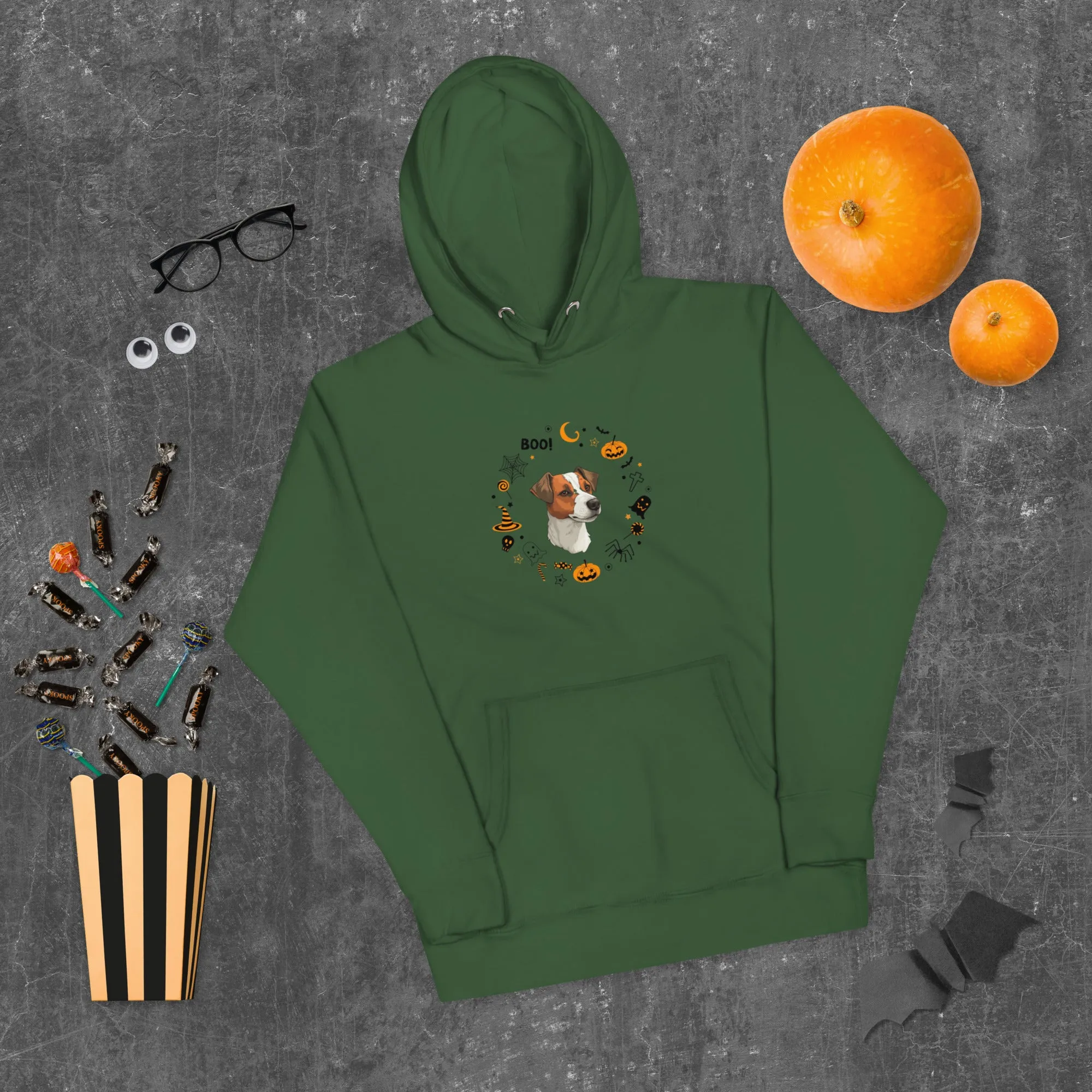 Unisex Hoodie / Jack Russel terrier gift / Parson Russel dog Halloween gift for dog lovers