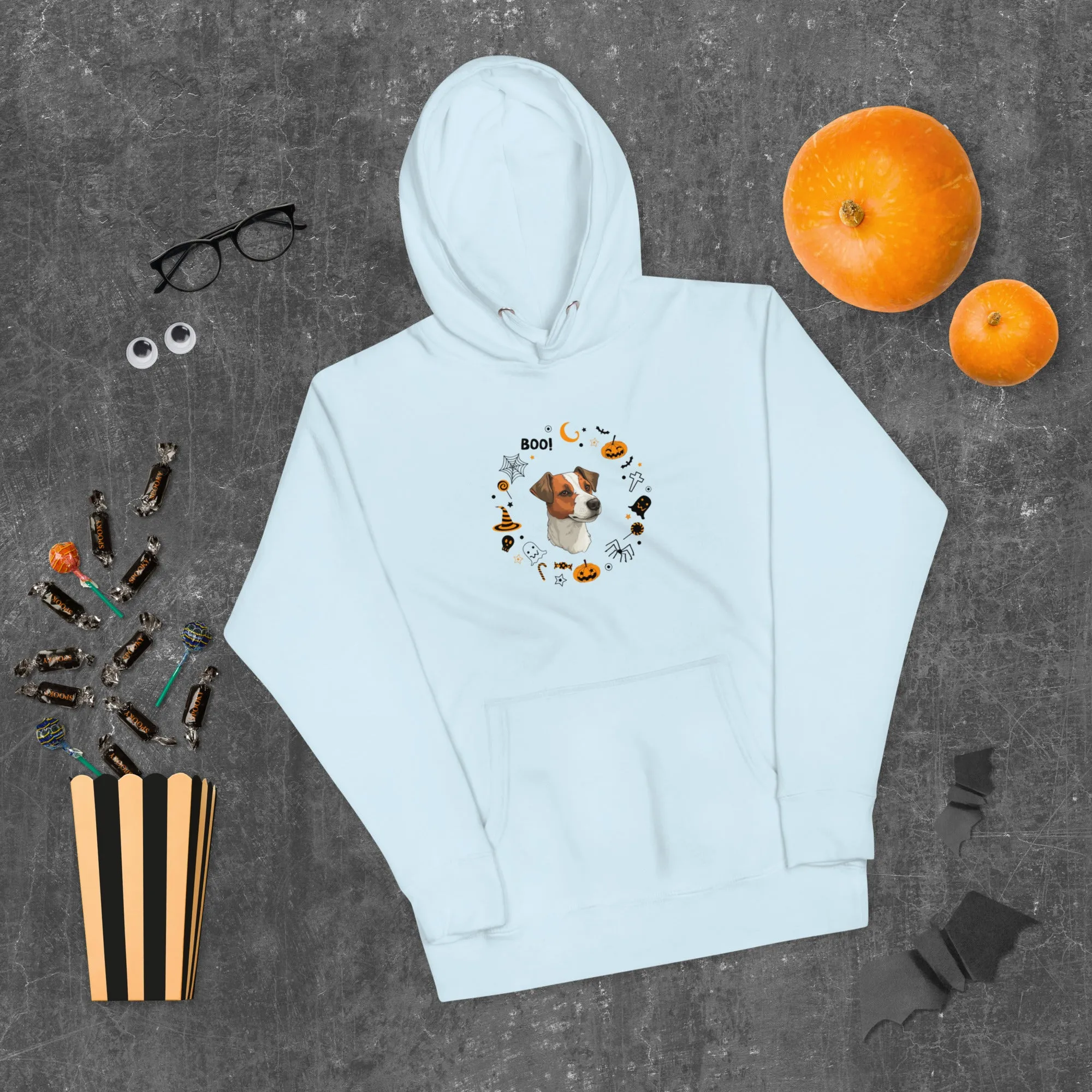 Unisex Hoodie / Jack Russel terrier gift / Parson Russel dog Halloween gift for dog lovers