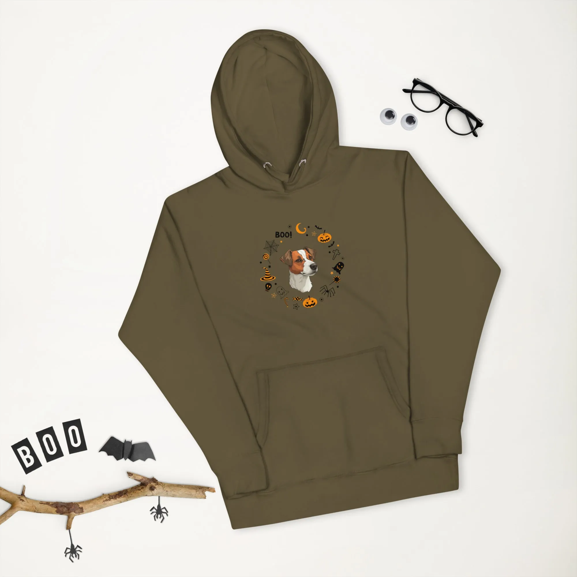 Unisex Hoodie / Jack Russel terrier gift / Parson Russel dog Halloween gift for dog lovers
