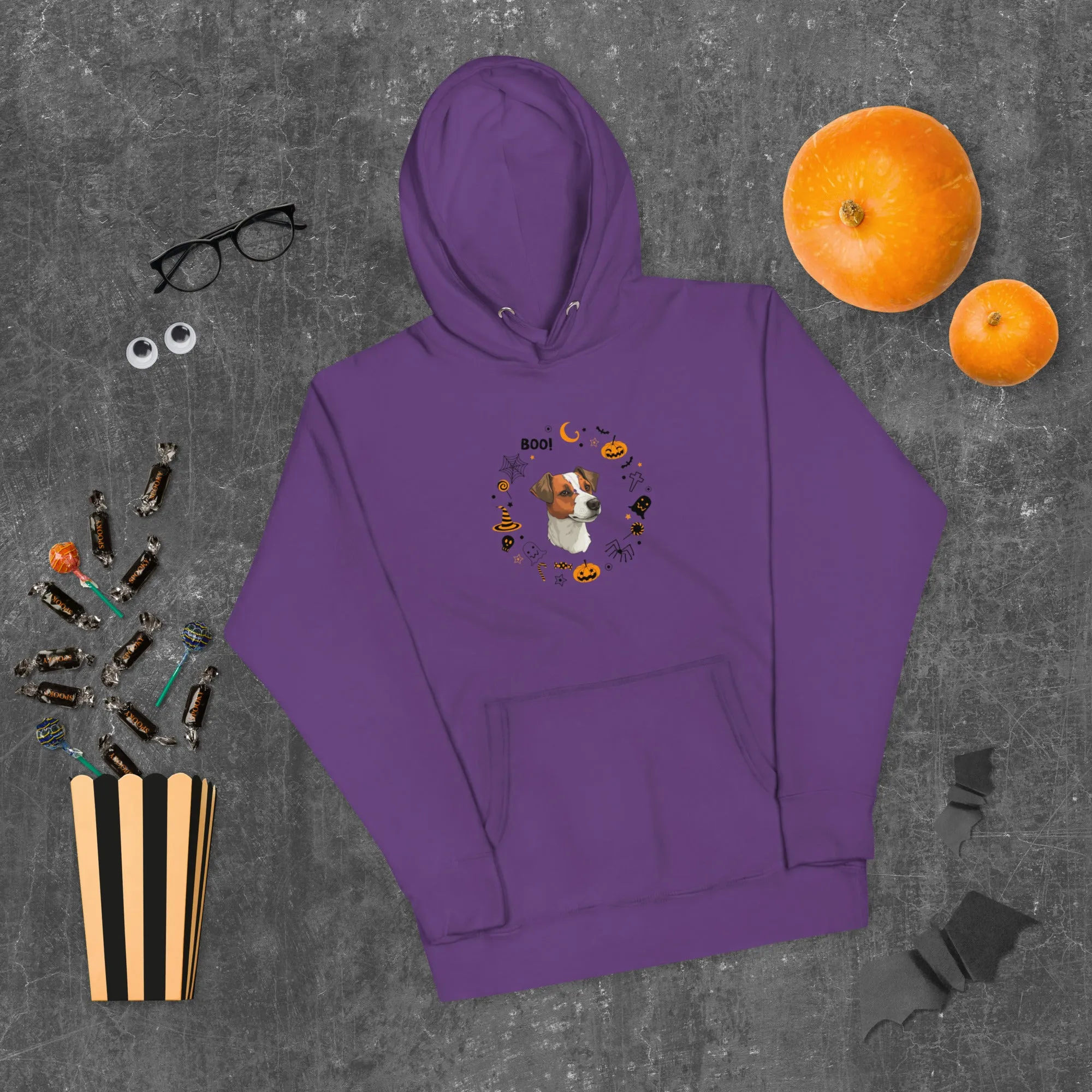 Unisex Hoodie / Jack Russel terrier gift / Parson Russel dog Halloween gift for dog lovers
