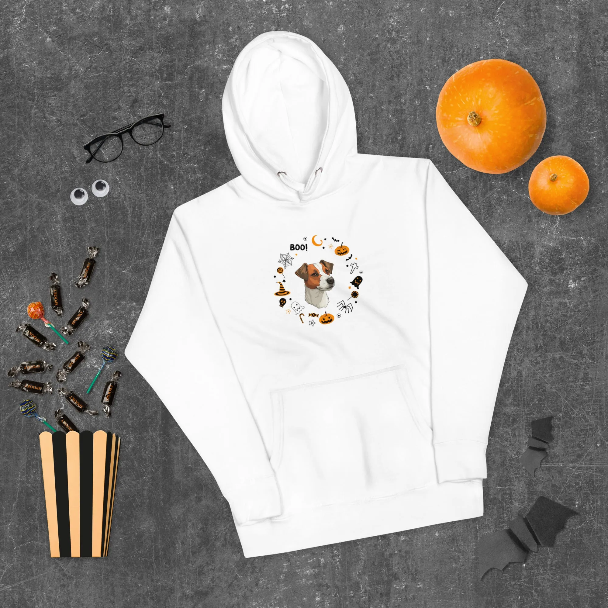 Unisex Hoodie / Jack Russel terrier gift / Parson Russel dog Halloween gift for dog lovers