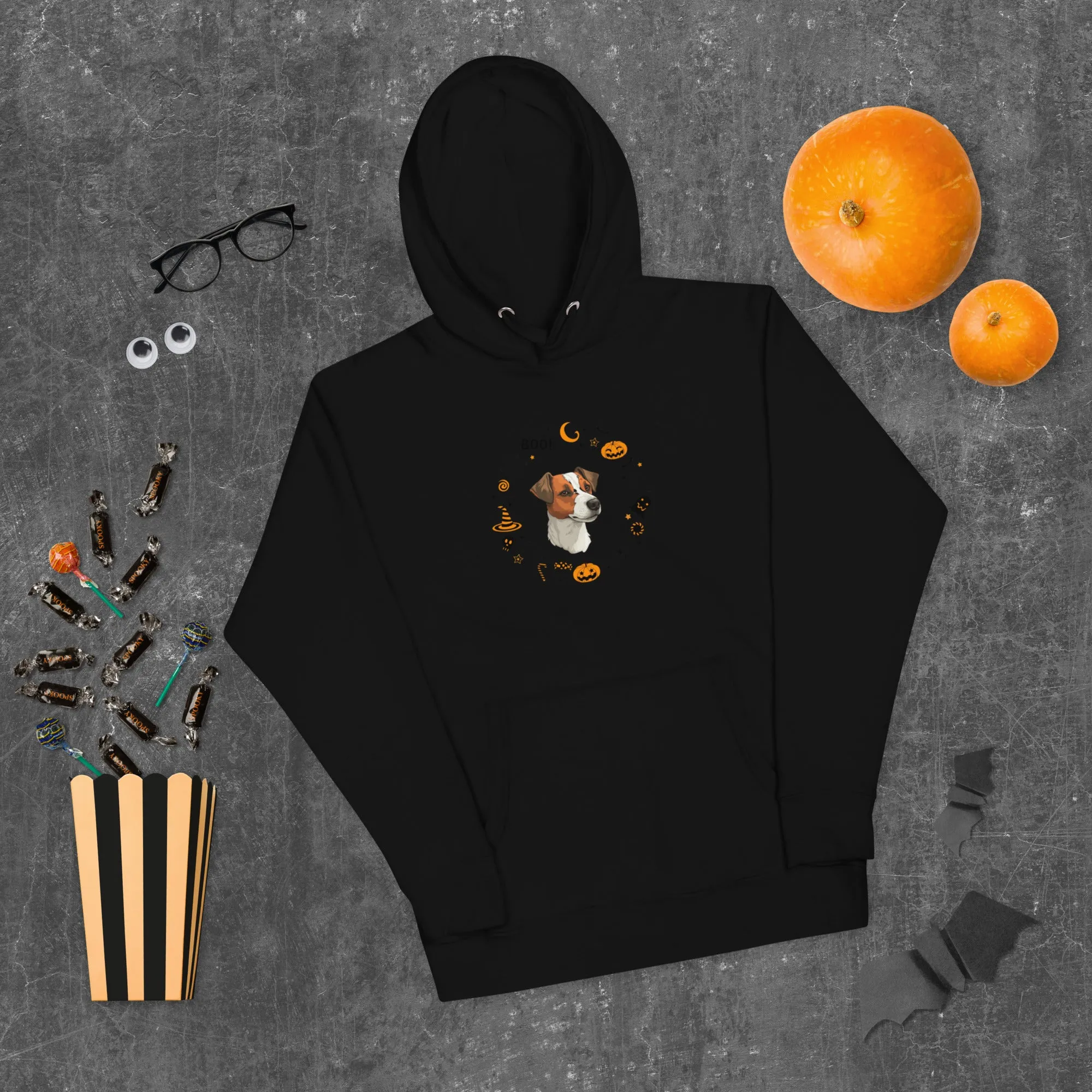Unisex Hoodie / Jack Russel terrier gift / Parson Russel dog Halloween gift for dog lovers