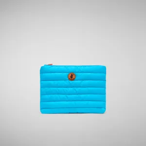 Unisex Solane Pouch in Fluo Blue