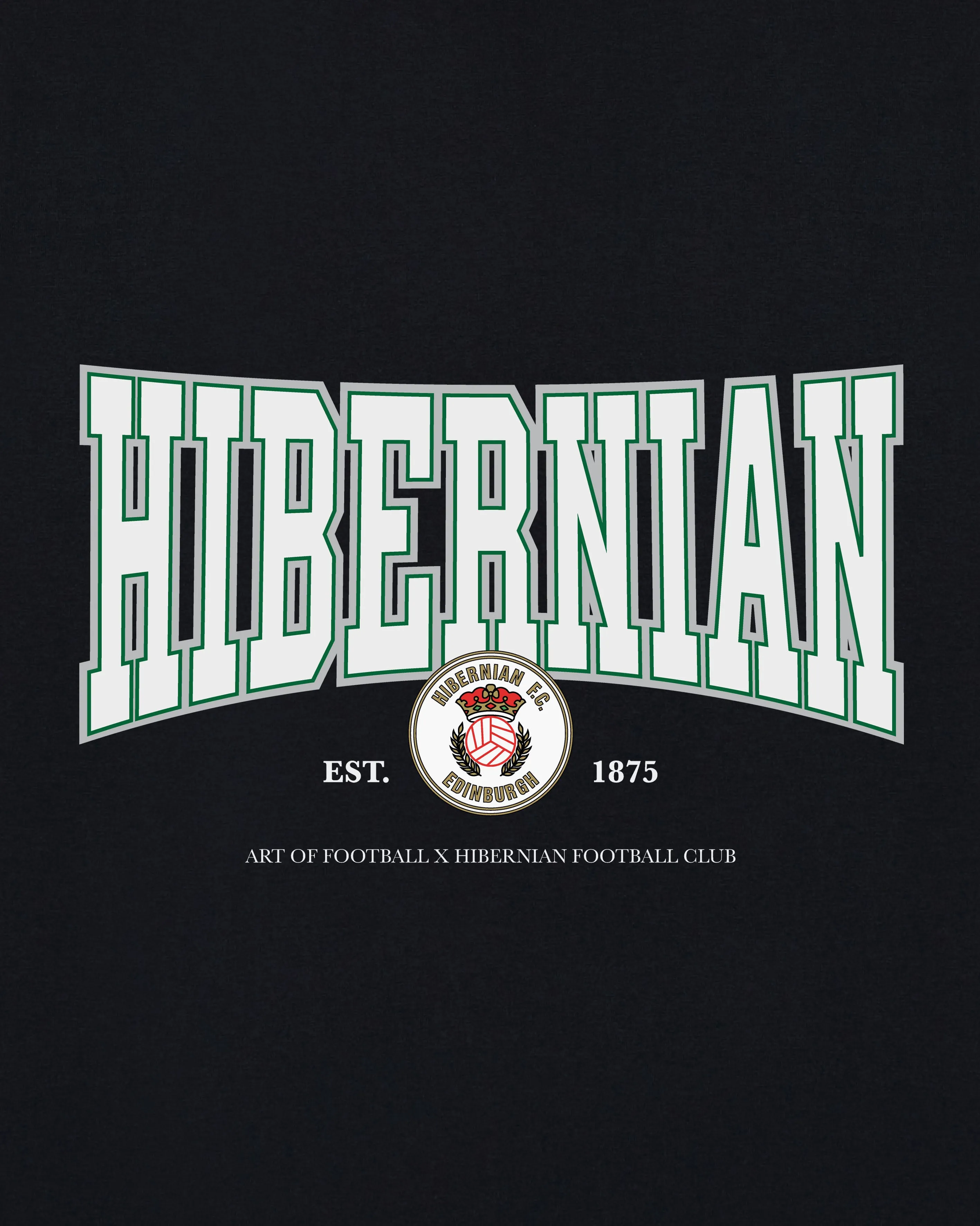 University of Hibs Crop Fit Tee