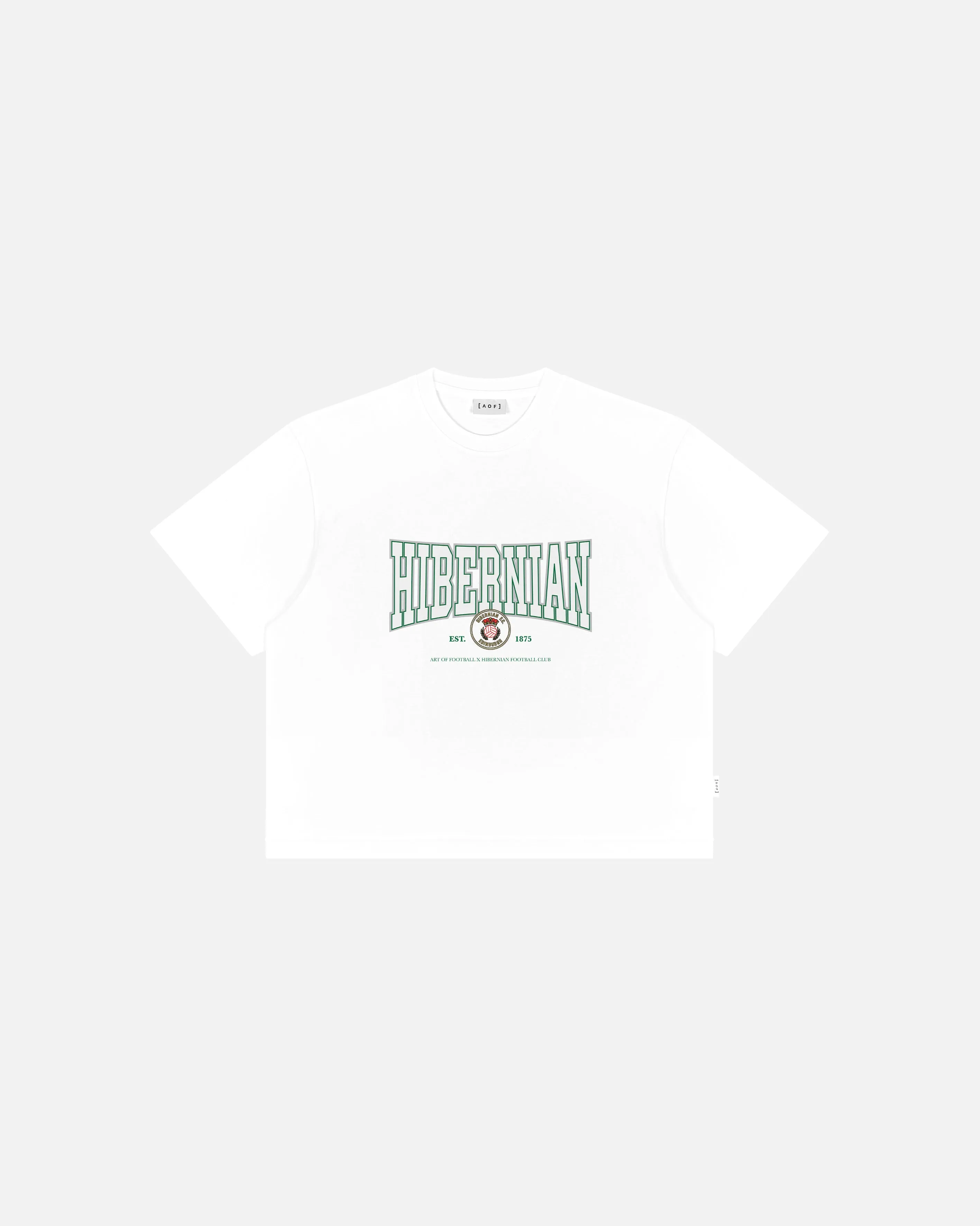 University of Hibs Crop Fit Tee