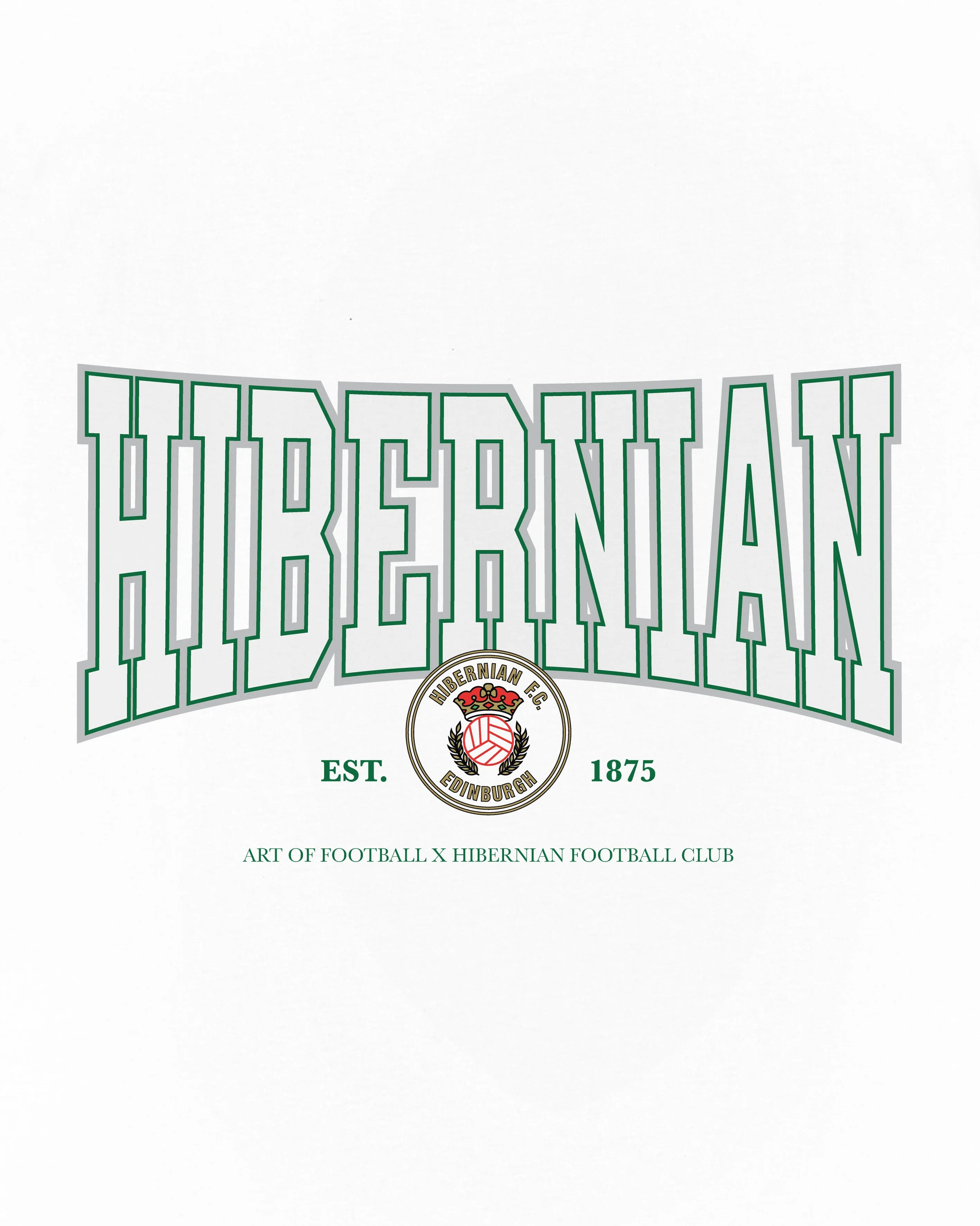 University of Hibs Crop Fit Tee