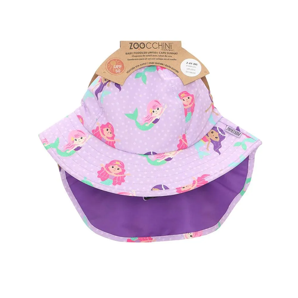 UPF50  Cape Sunhat - Mermaid