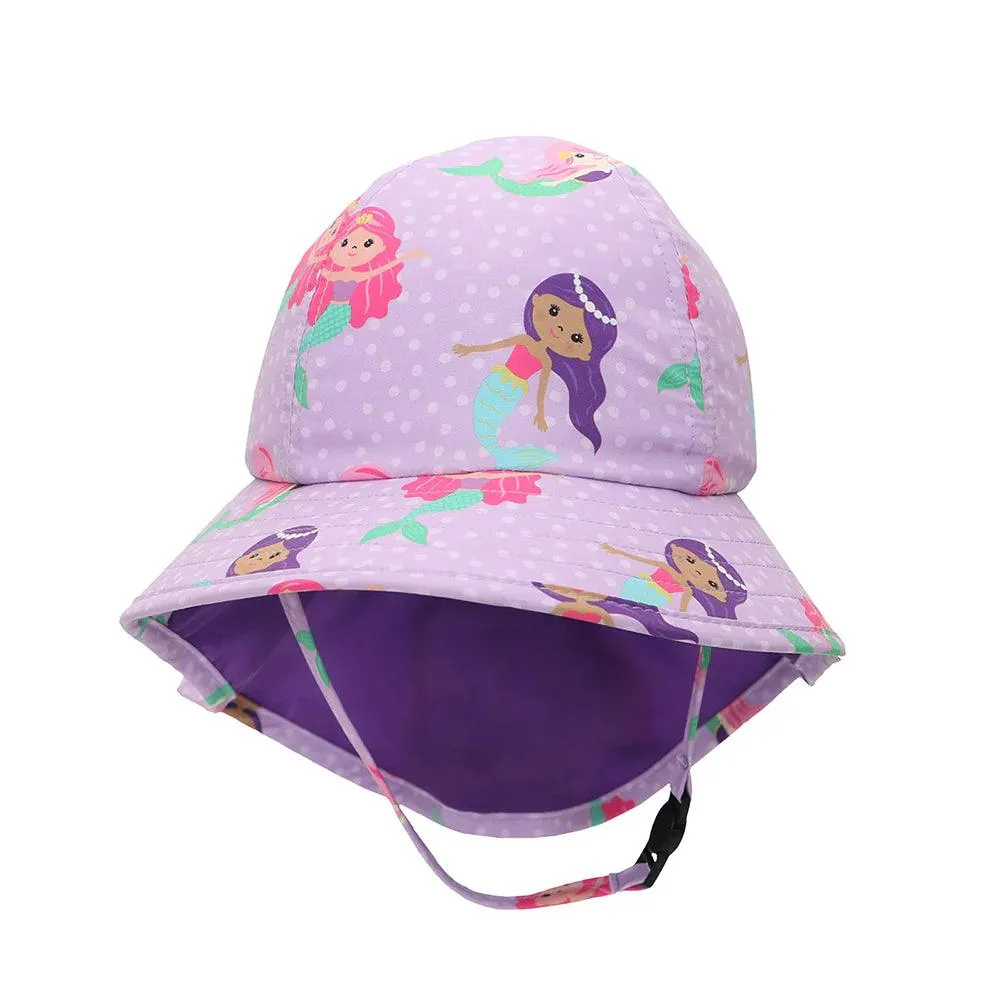 UPF50  Cape Sunhat - Mermaid