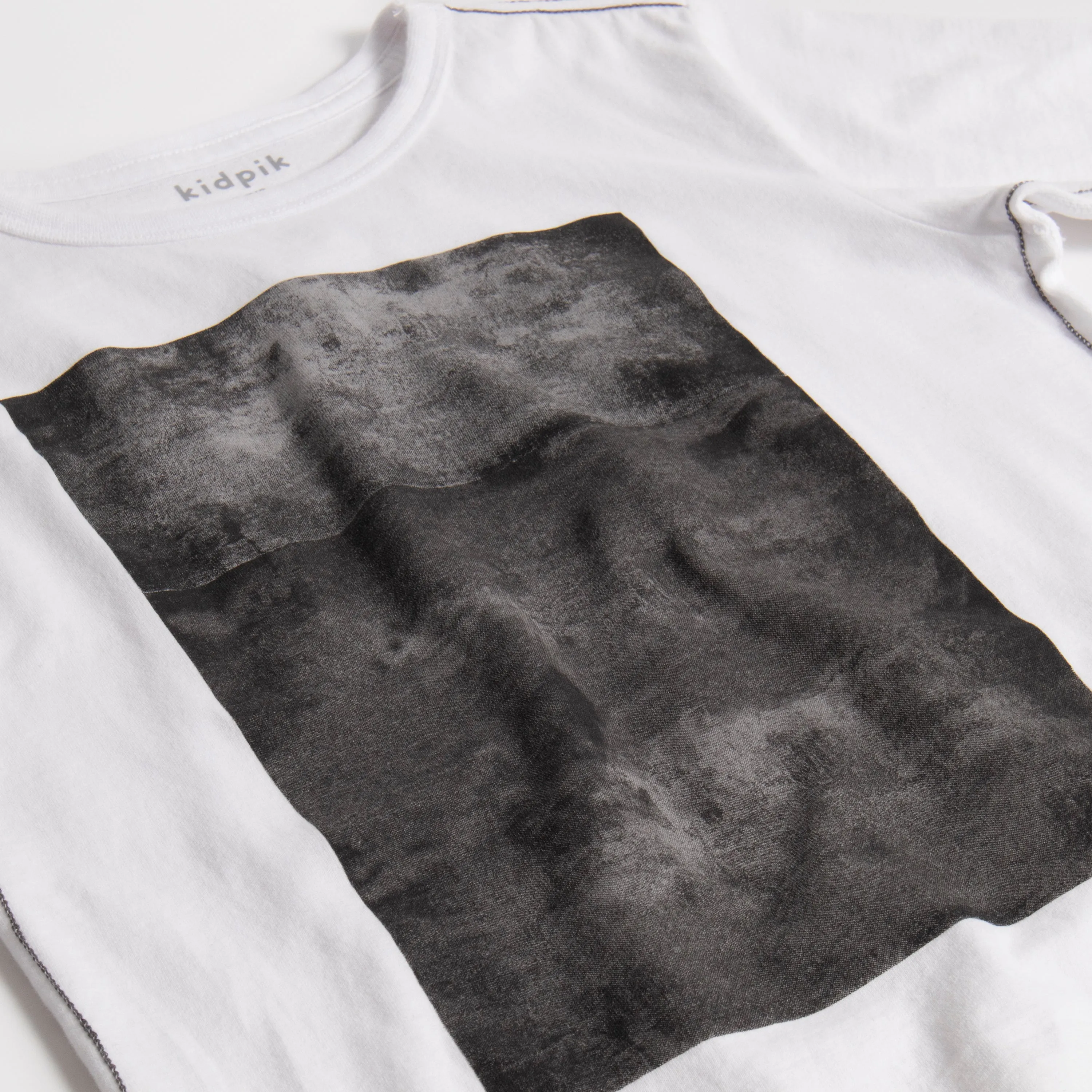 Urban Contrast Stitch Tee