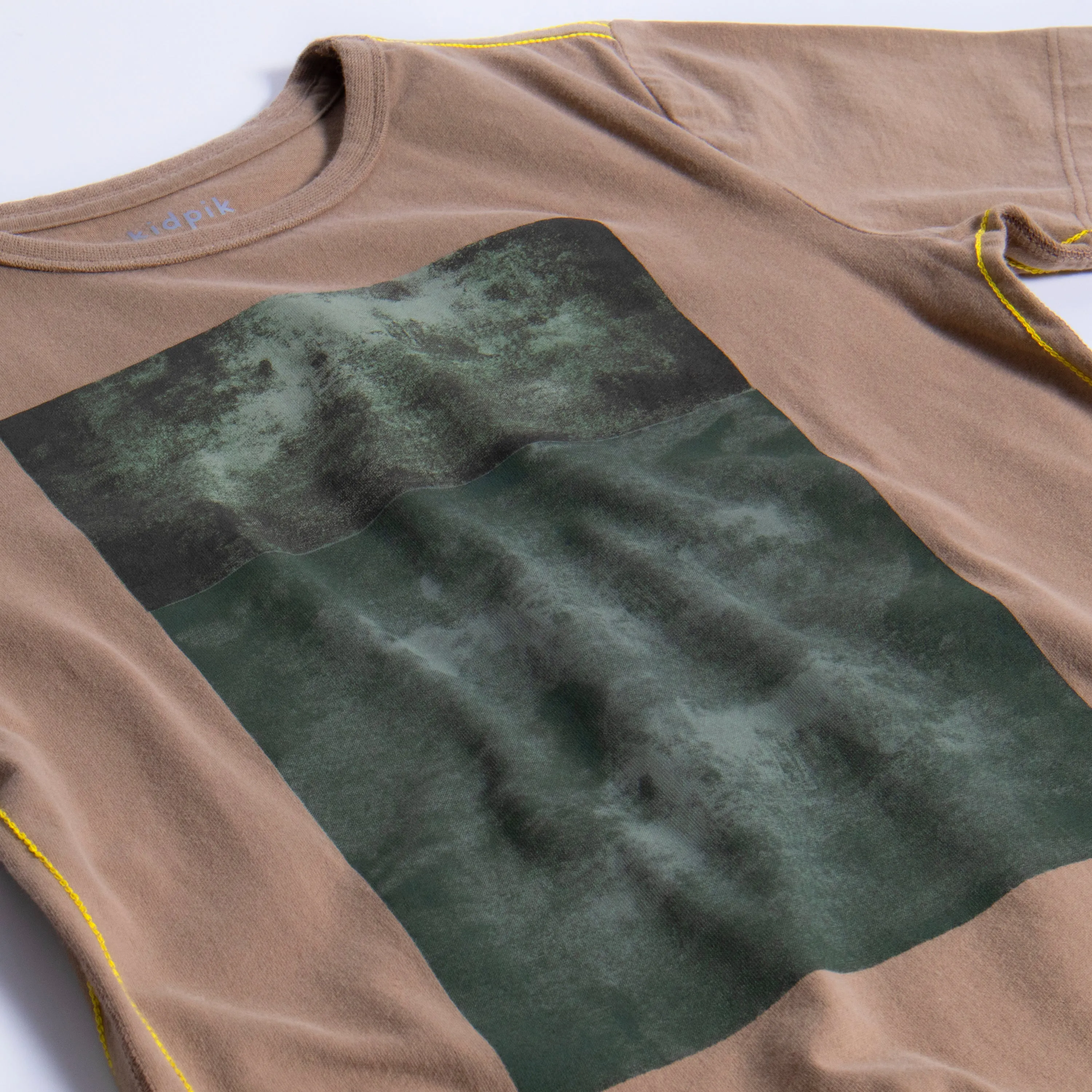 Urban Contrast Stitch Tee