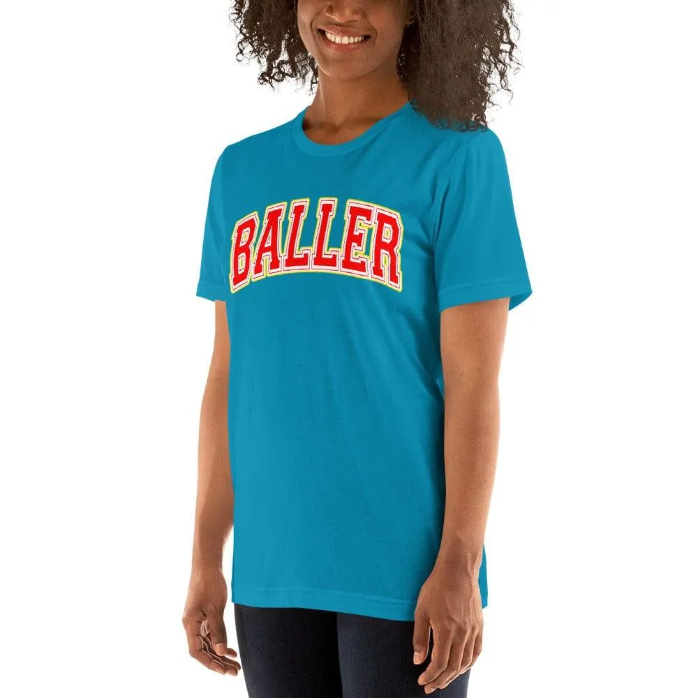 Urban T-shirt Baller Short Sleeve Unisex Top