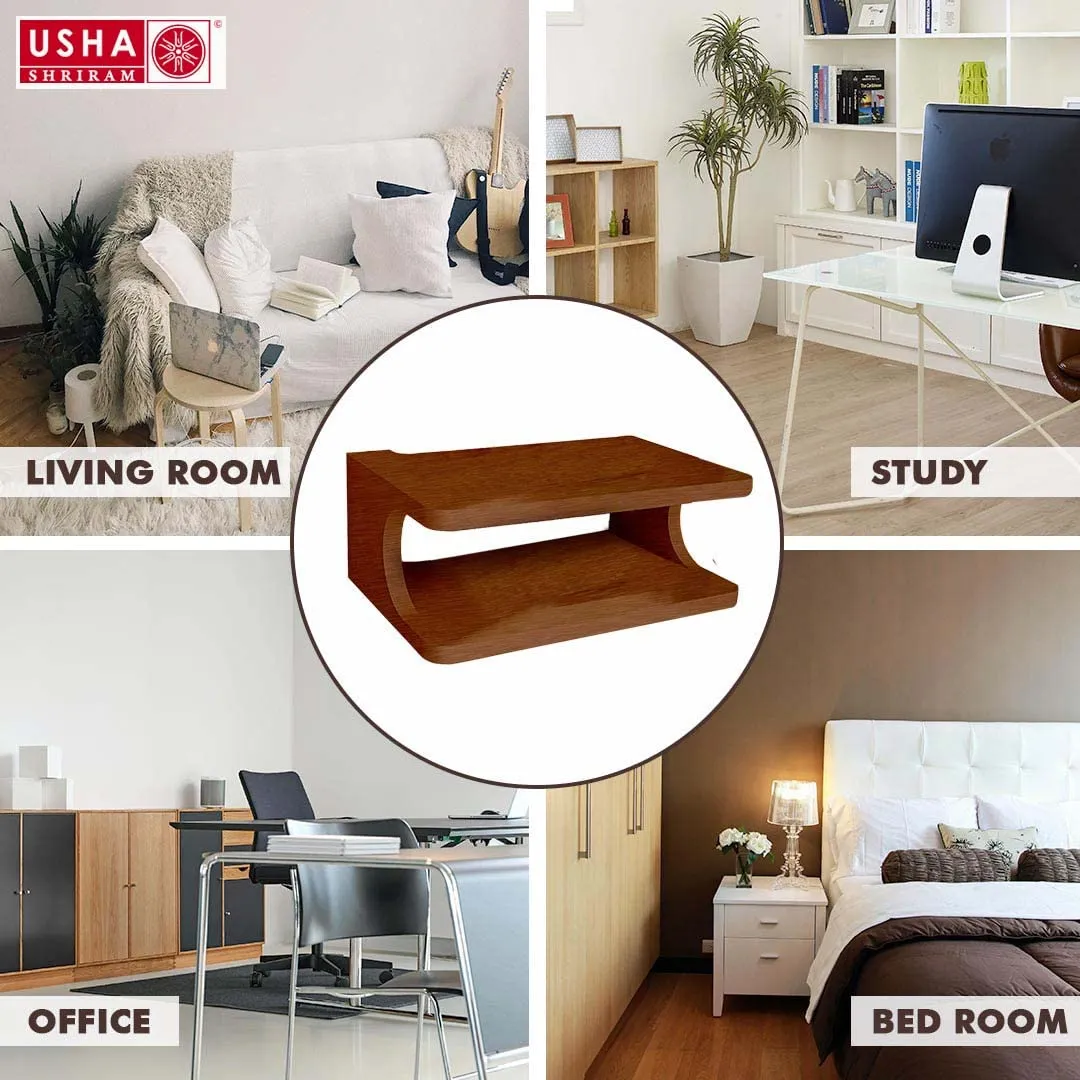 USHA SHRIRAM Book Cabinet for Storage | Sturdy & Durable Storage Book Shelf for Home Library | Ready to Assemble | Water, Moisture, Dust Resistant | Termite Free (Book Cabinet)