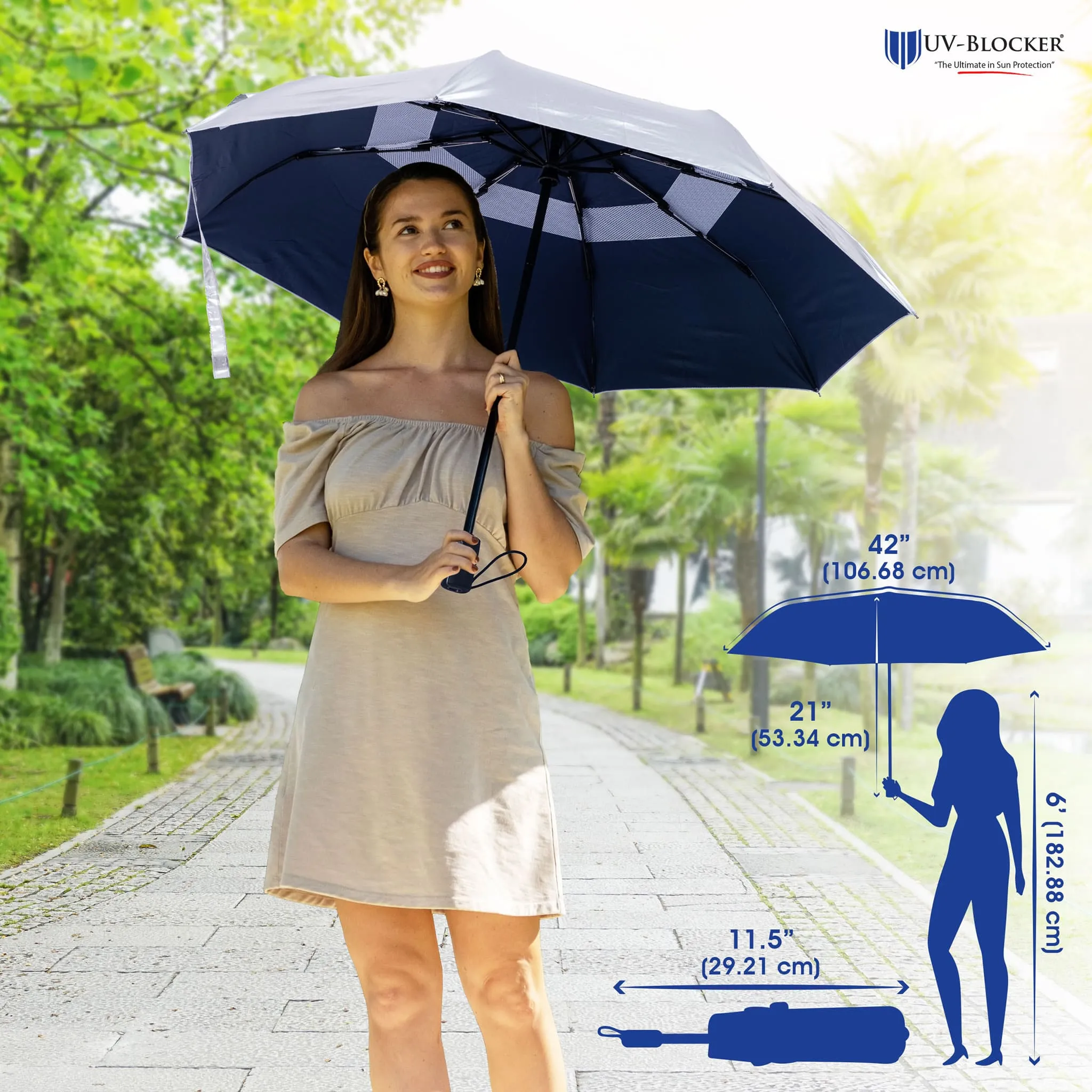 UV Protection Compact Umbrella