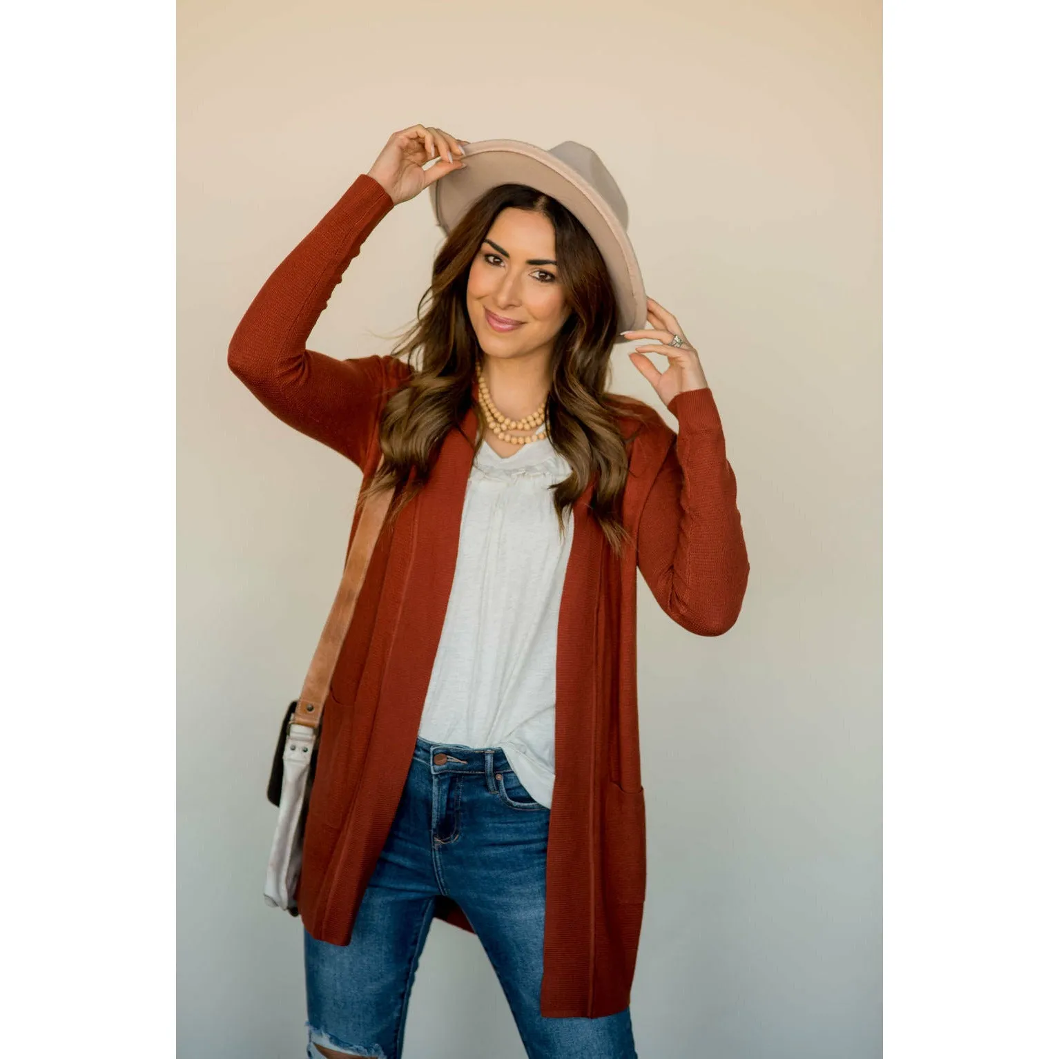 V-Neck Ruffle Bib Tank