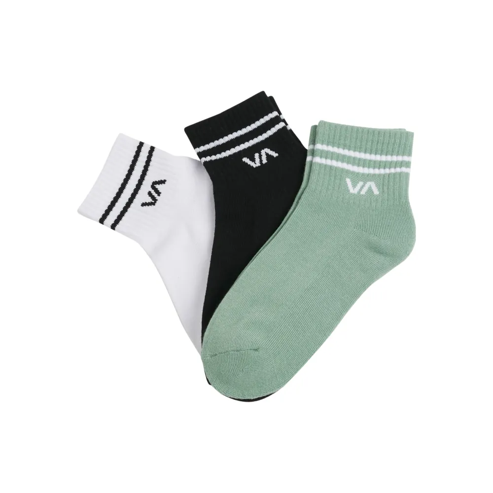 VA Mini Crew Socks 3 Pack - Womens