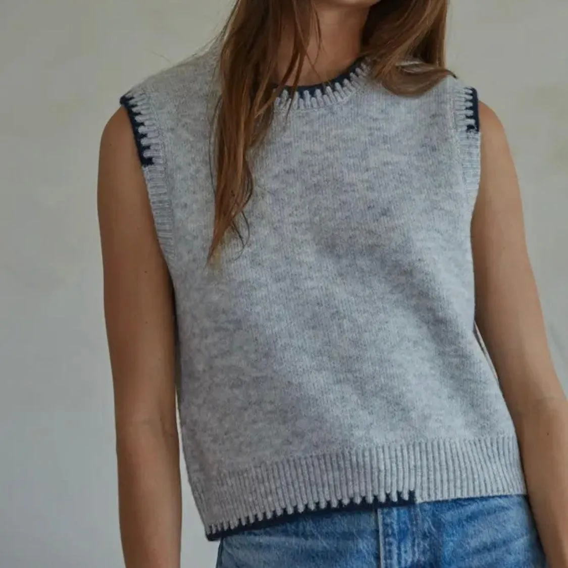Valencia Knit Sweater Vest