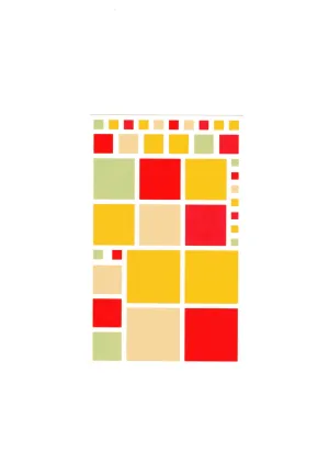 Vellum Color Blocks, Warm