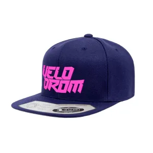 VELODROM RaceDay Cap - Navy/Fluor Pink Logo