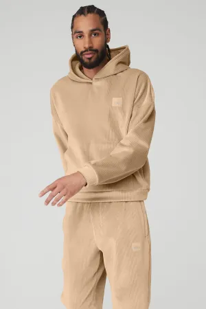 Velour Baller Hoodie - Sand Dune