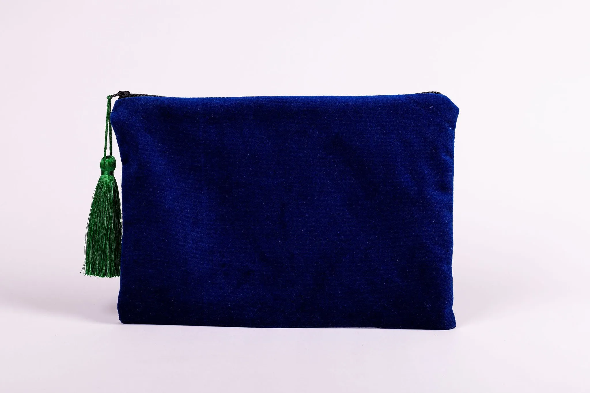 Velvet Backed Clutch Purse - Choose Your Own Tartan - Lined with Liberty Fabric