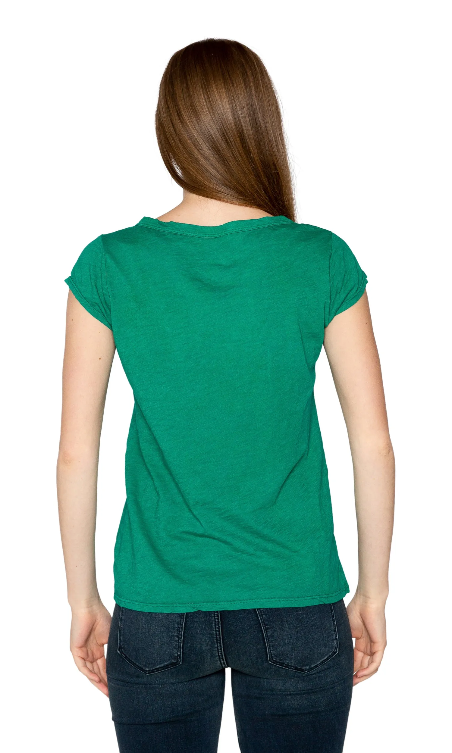 Velvet by Graham & Spencer Sumette Cotton Slub Tee