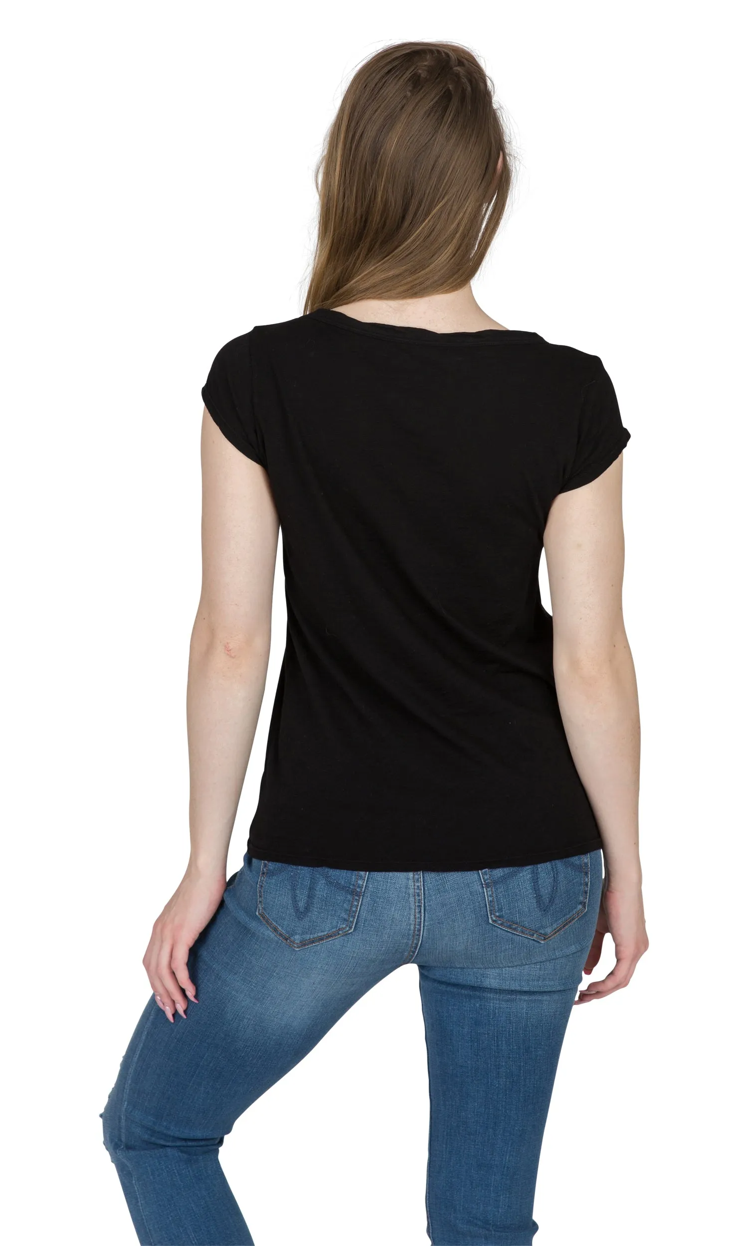 Velvet by Graham & Spencer Sumette Cotton Slub Tee
