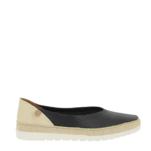 Verbenas Noelia Black Slip On