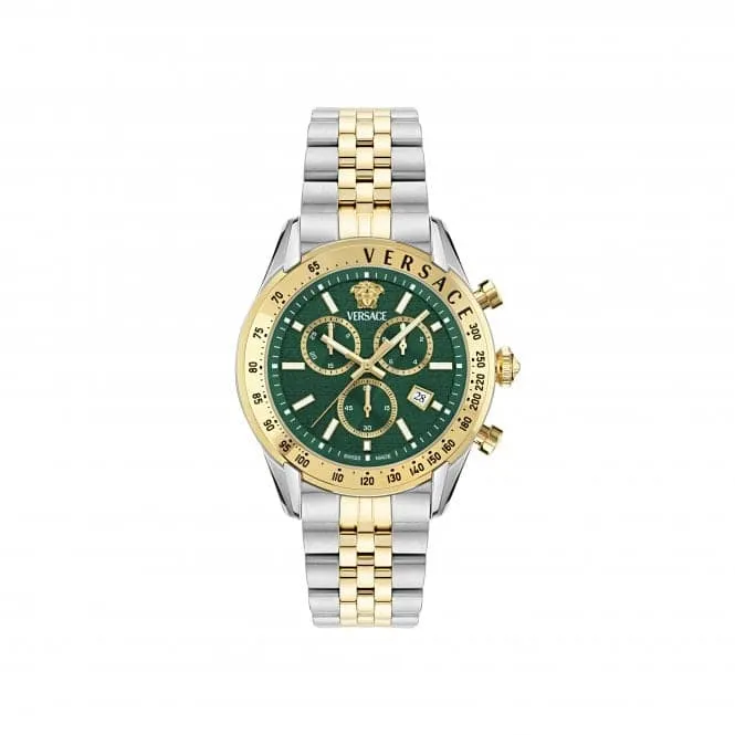 Versace Chrono Master Green Sapphire Watch VE8R00524