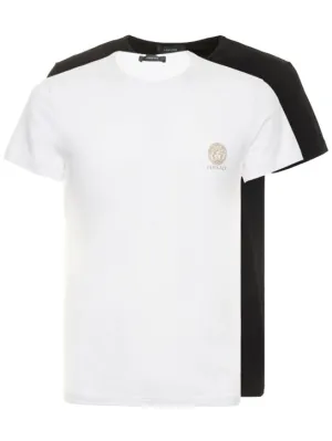 Versace   Pack of 2 stretch cotton t-shirts 